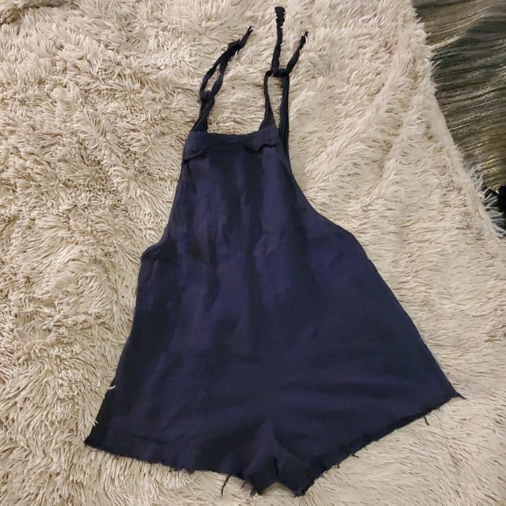 Cute navy blue SHEIN romper size S